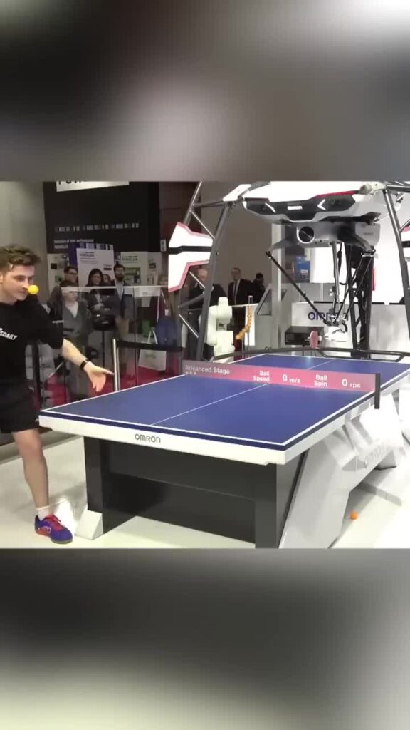 Le robot ping-pong